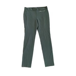 NEW Vince Camuto Olive Green Pull On Stretch Pants Womens Size 10